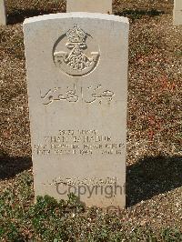 Cassino War Cemetery - Khan Bahadur, 